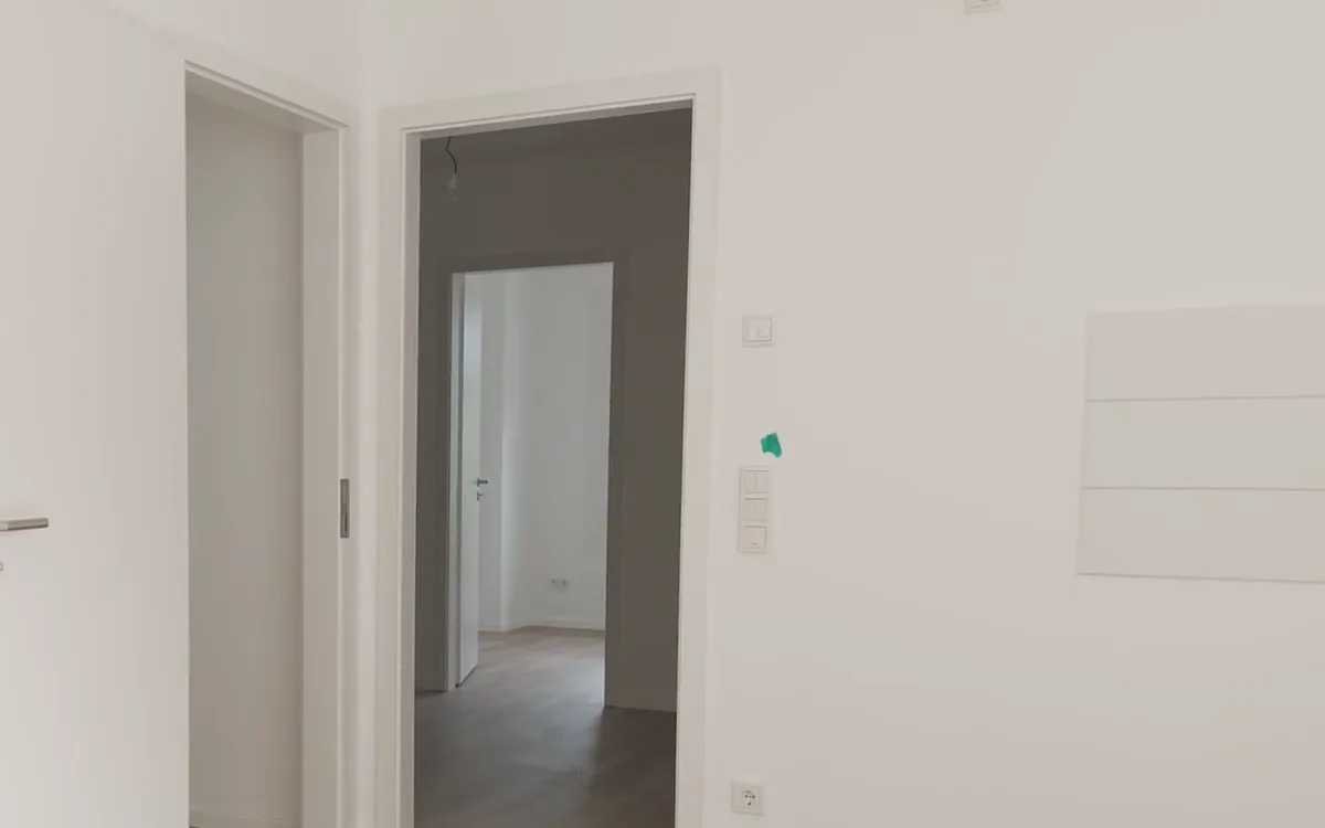 Fertig gereinigte Neubauwohnung nach der Baufeinreinigung in Berlin